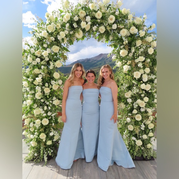 cost of amsale bridesmaid dresses Amsale Bridesmaid Dress Arabella GB291A Ivory